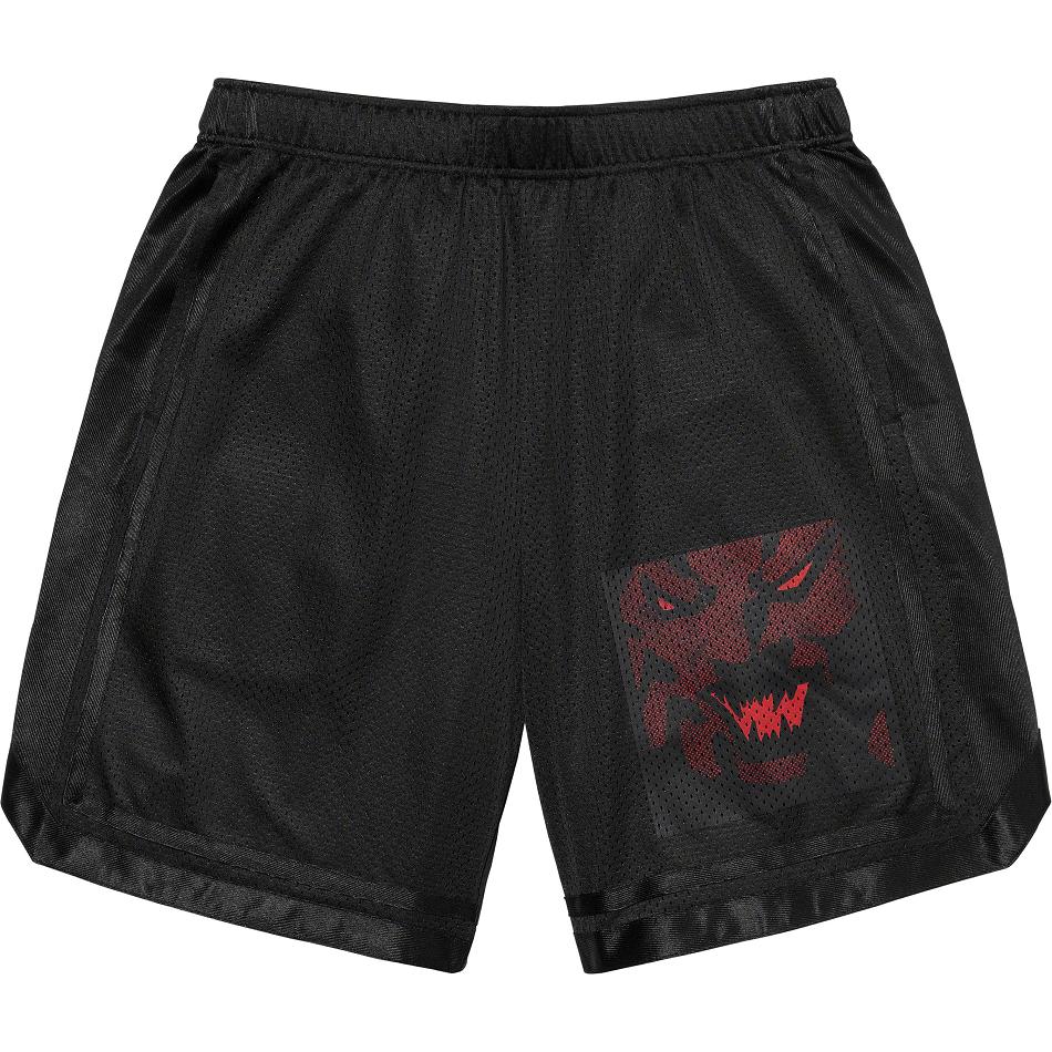 Black Supreme Ronin Mesh Shorts | UK241XF