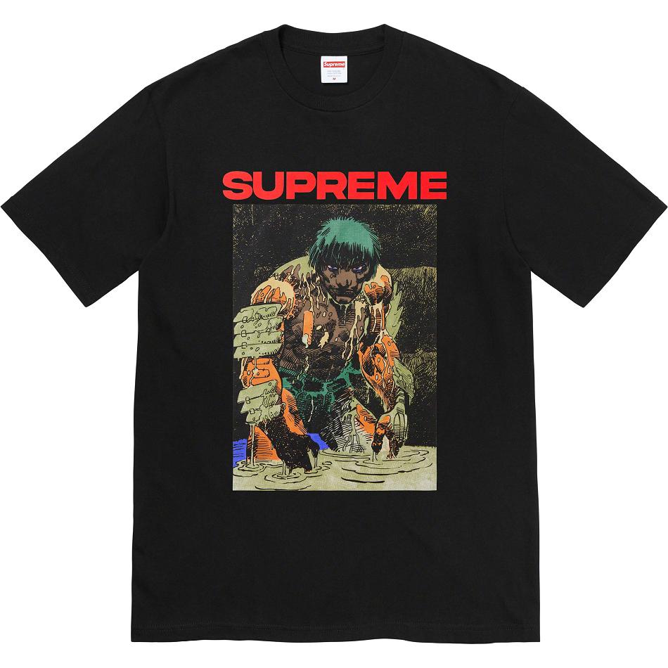 Black Supreme Ronin Tee T Shirts | UK352WY