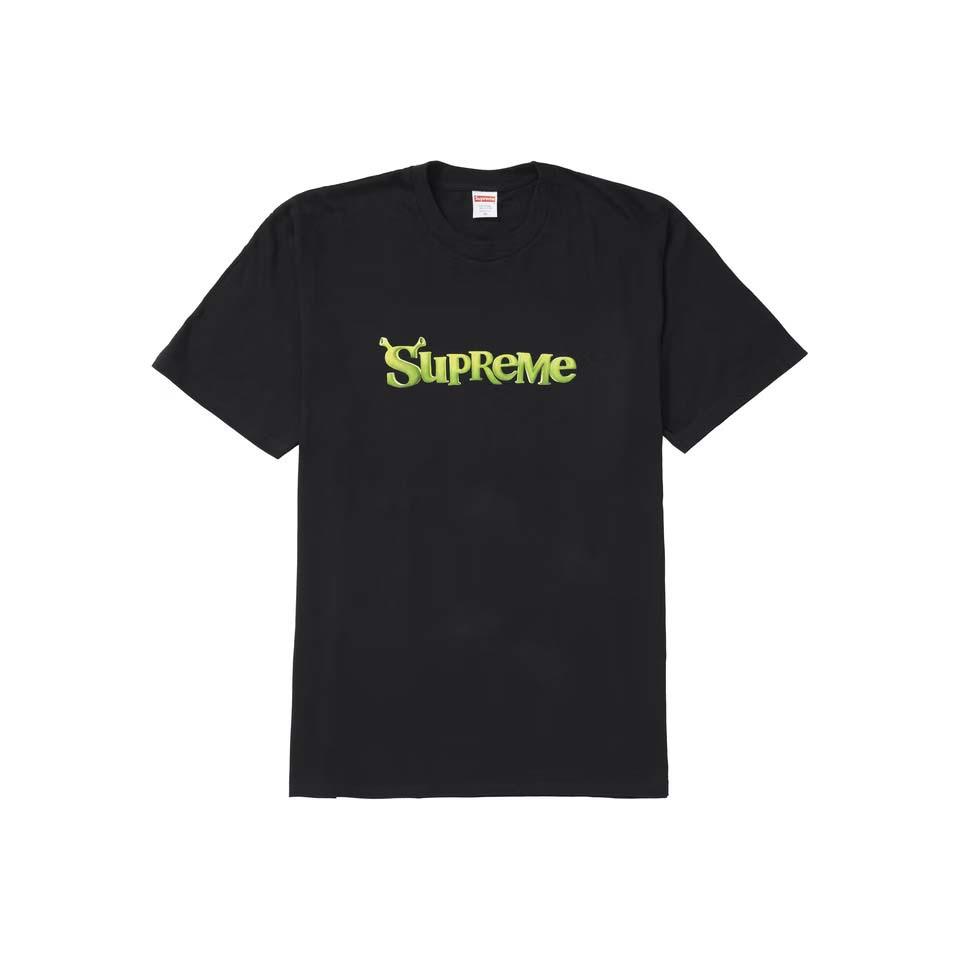 Black Supreme Shrek T Shirts | UK395LH