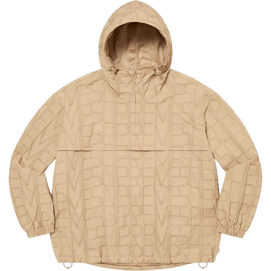 Brown Supreme Repeat Stitch Anorak Jackets | UK151OR