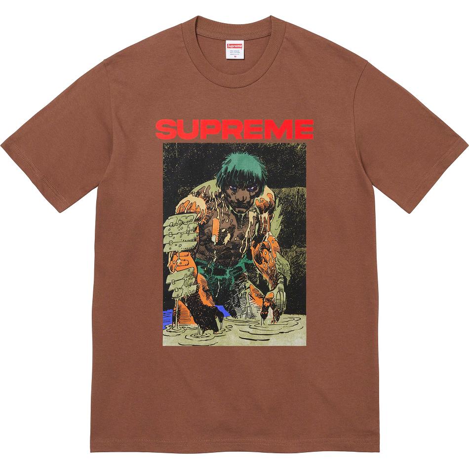 Brown Supreme Ronin Tee T Shirts | UK351QZ