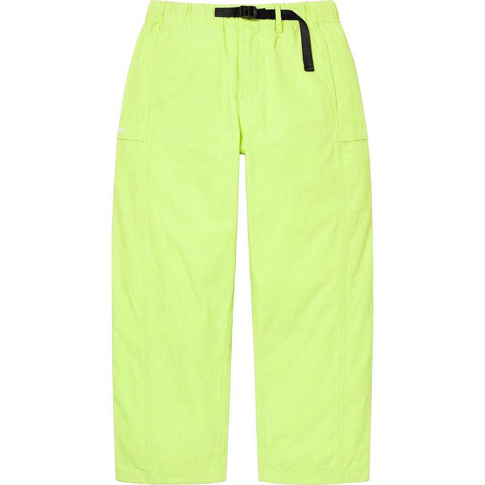 Green Supreme Belted Trail Pant Pants | UK175UT