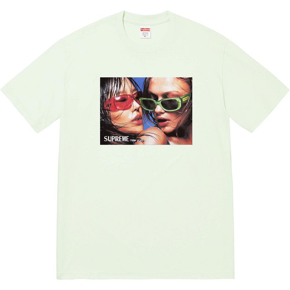 Green Supreme Eyewear Tee T Shirts | UK362SO