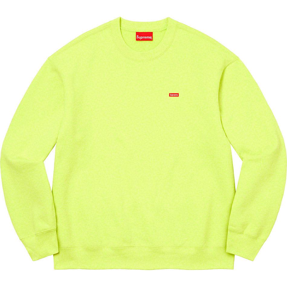 Green Supreme Small Box Crewneck Sweatshirts | UK310SO