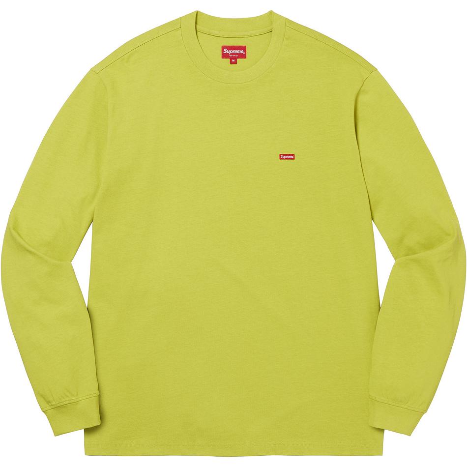 Green Supreme Small Box L/S Tee Sweaters | UK245NB