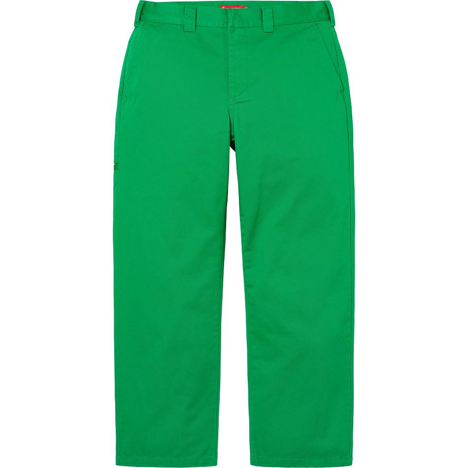 Green Supreme Work Pant Pants | UK173TV