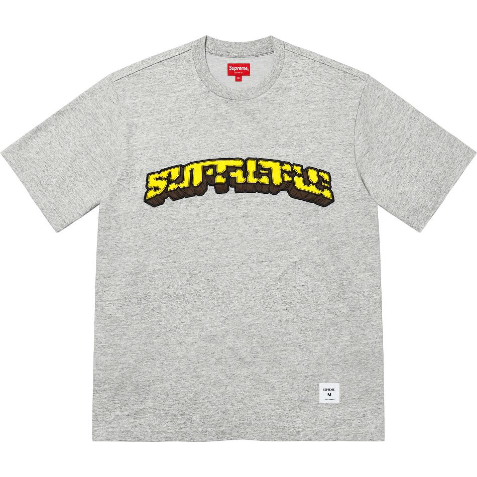 Grey Supreme Block Arc S/S Top Sweaters | UK265LH