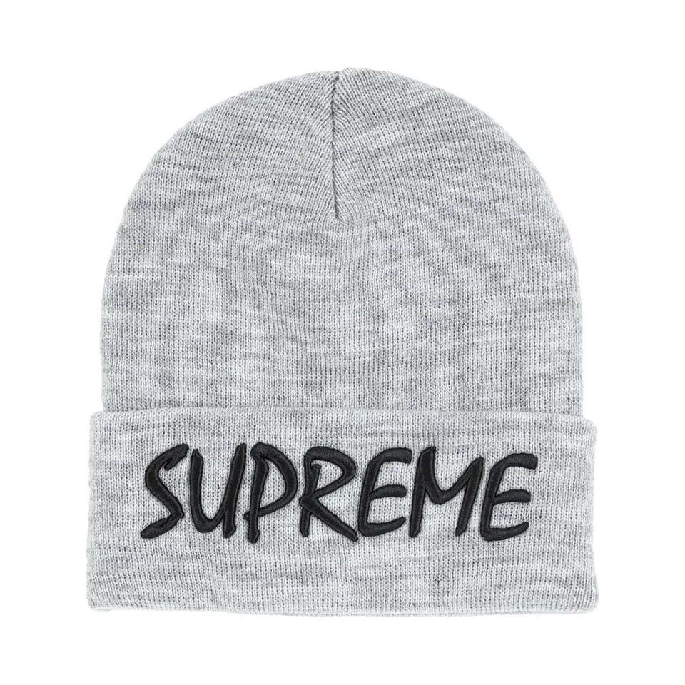 Grey Supreme FTP knitted Beanie Hats | UK481QZ