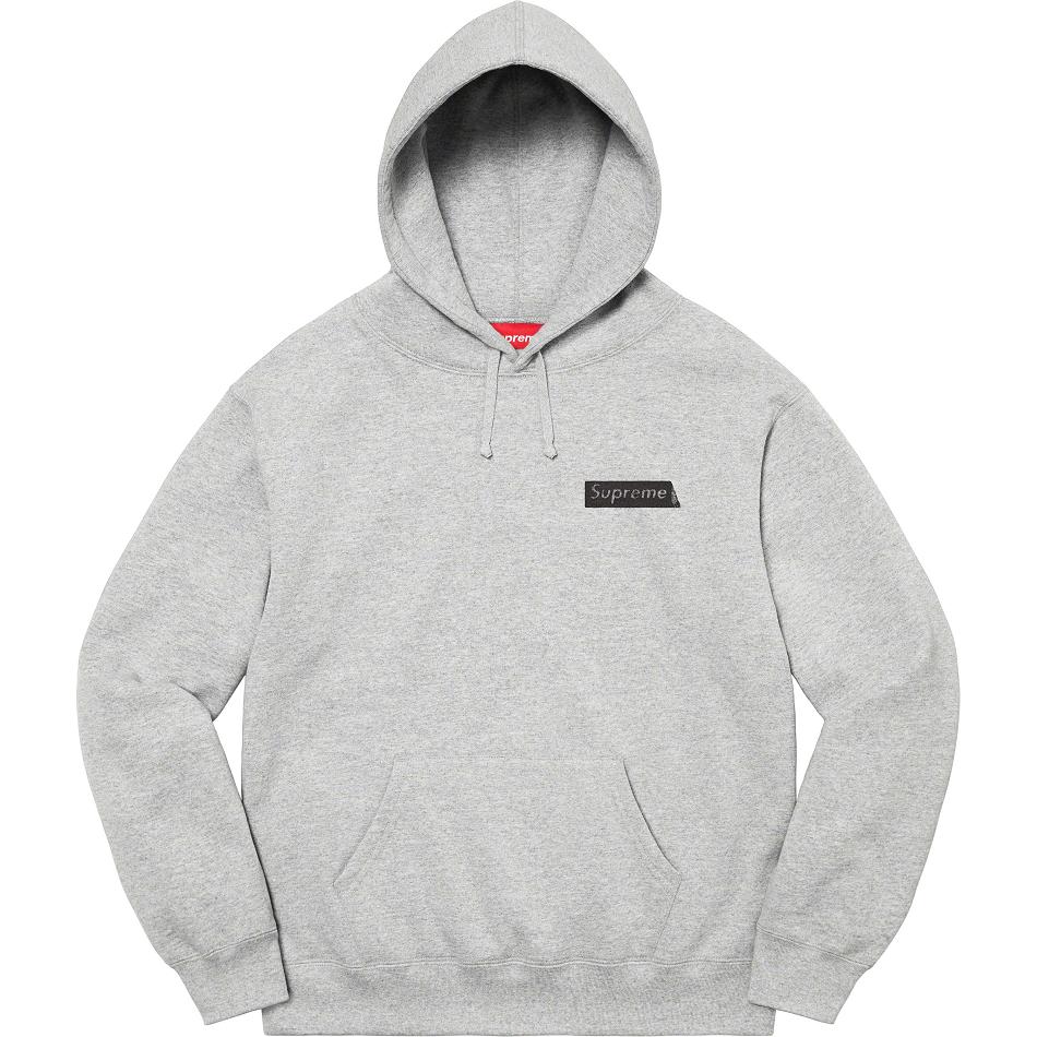 Grey Supreme Fiend Hooded Sweatshirts | UK302RW