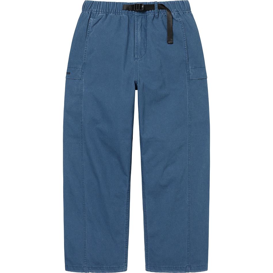 Navy Supreme Belted Trail Pant Pants | UK178PQ