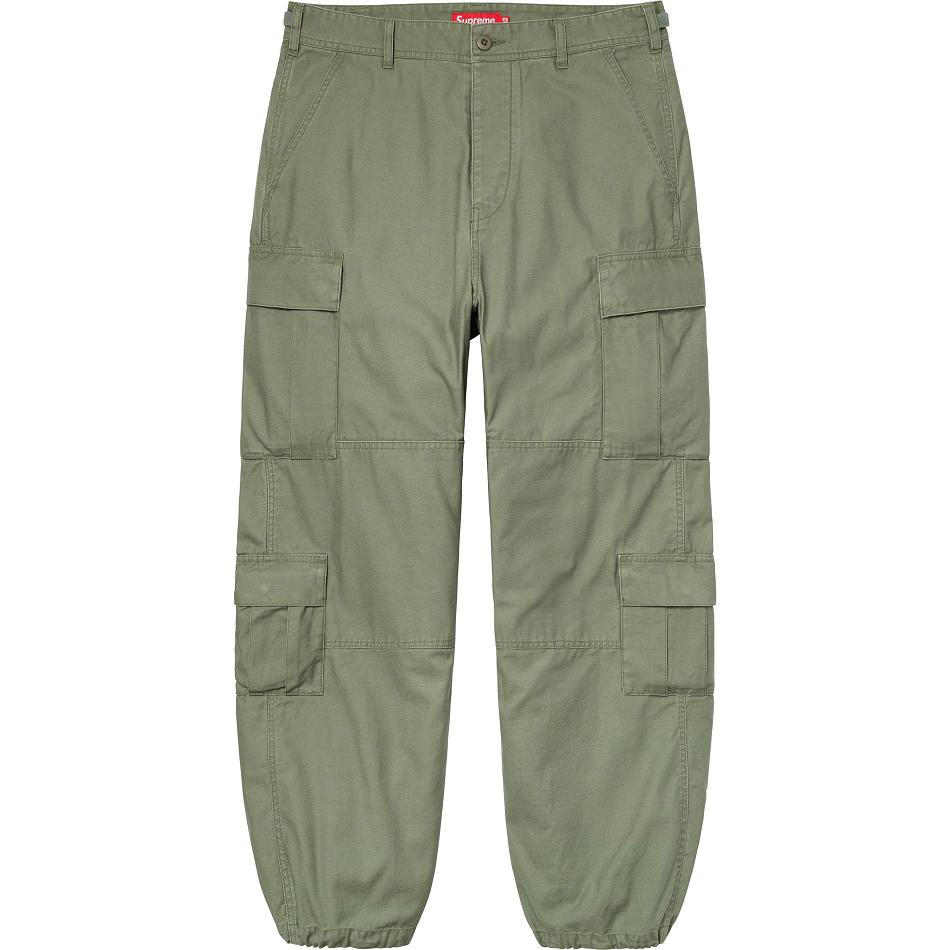 Olive Supreme Cargo Pant Pants | UK194MA