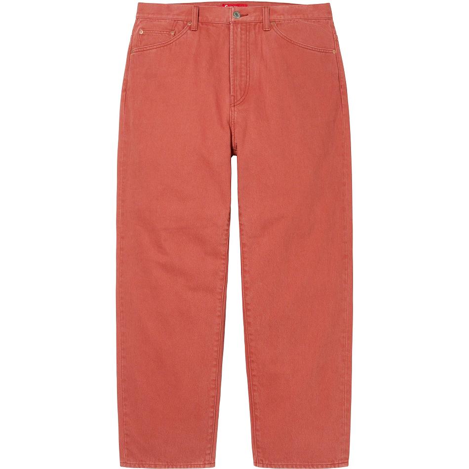 Orange Supreme Baggy Jean Pants | UK165VD