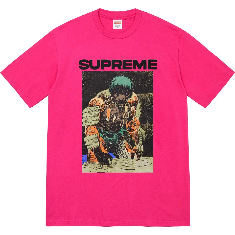 Red Supreme Ronin Tee T Shirts | UK355TV