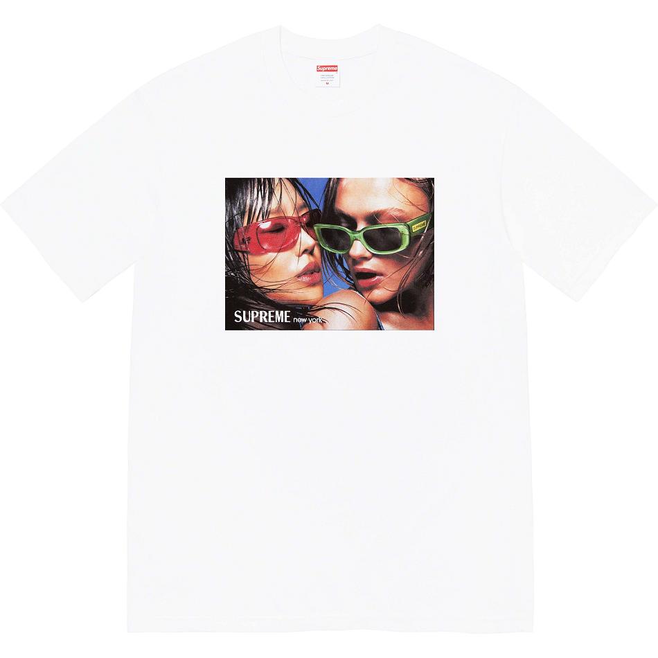 White Supreme Eyewear Tee T Shirts | UK365GL