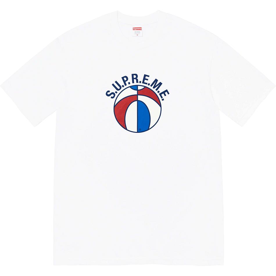 White Supreme League Tee T Shirts | UK359OR