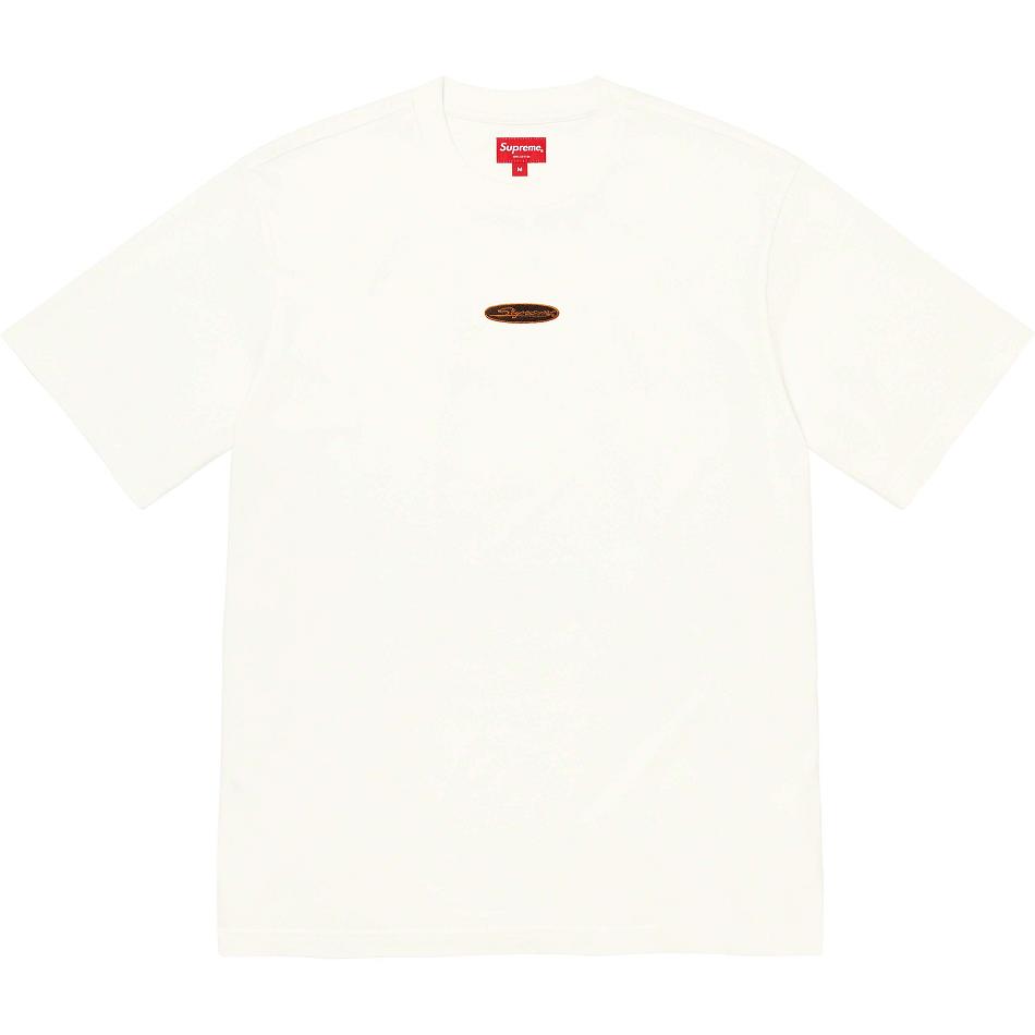 White Supreme Oval Logo S/S Top Sweaters | UK252YU