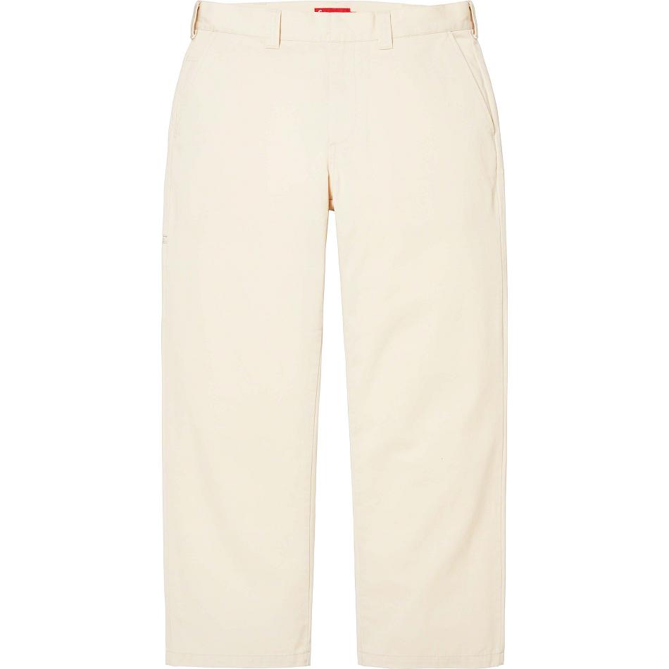 White Supreme Work Pant Pants | UK169QZ