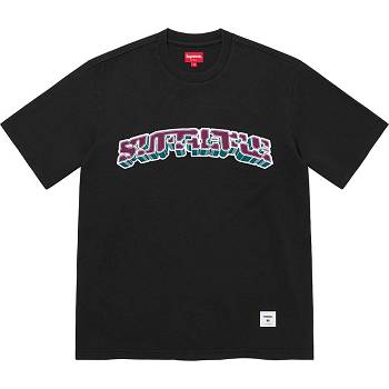 Black Supreme Block Arc S/S Top Sweaters | UK261GL
