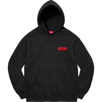 Black Supreme Fiend Hooded Sweatshirts | UK304YU