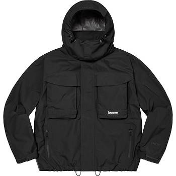 Black Supreme GORE-TEX PACLITE® Lightweight Shell Jackets | UK144WY