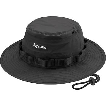 Black Supreme GORE-TEX PACLITE® Net Boonie Hats | UK454MA