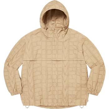 Brown Supreme Repeat Stitch Anorak Jackets | UK151OR