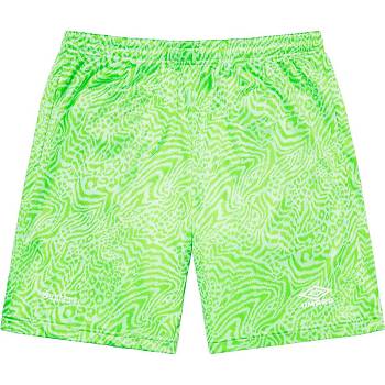 Green Supreme Jacquard Animal Print Soccer Shorts | UK229OR