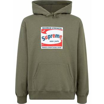 Green Supreme Shine New York Hoodie | UK124IS