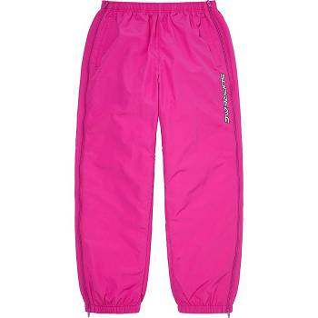Pink Supreme Full Zip Baggy Warm Up Pant Pants | UK160KI