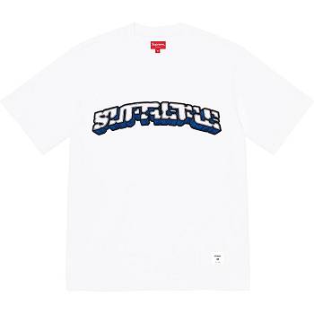 White Supreme Block Arc S/S Top Sweaters | UK262HK